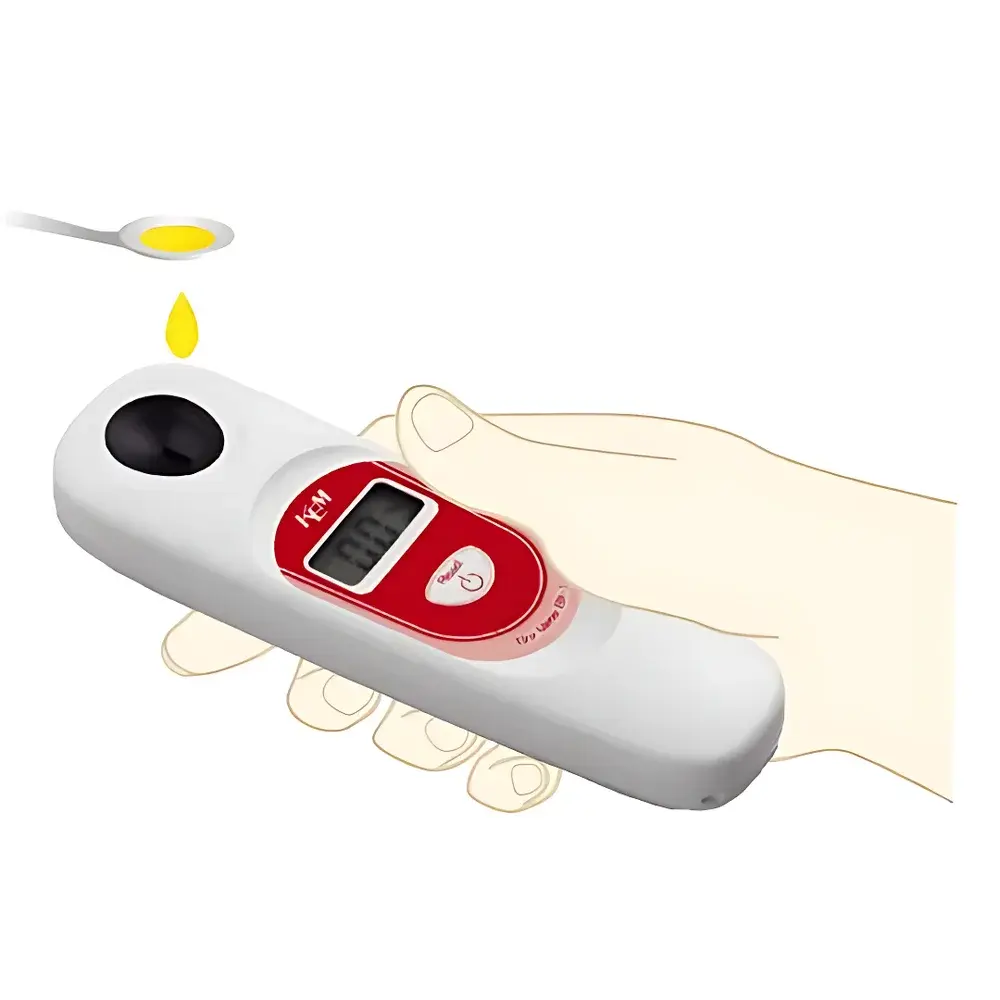 KEM BX-1 Digital Portable Refractometer for Brix Measurement (0–85%)