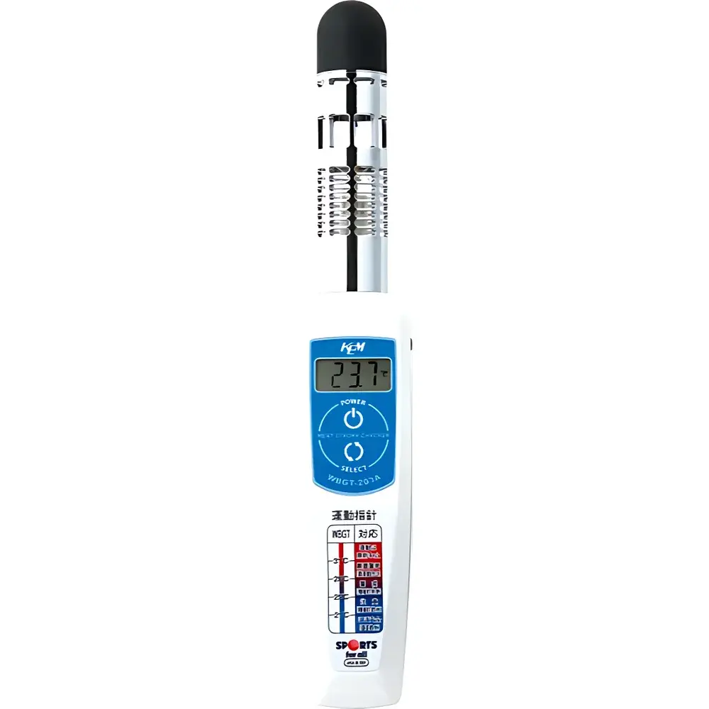 KEM WBGT-203B Wet Bulb Globe Temperature (WBGT) Heat Stress Monitor