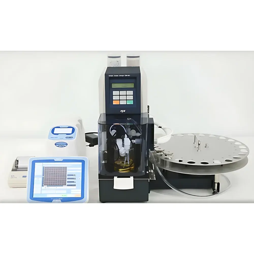 KEM CHK-501 Coulometric Karl Fischer Moisture Analyzer with Automated Heating Sample Changer