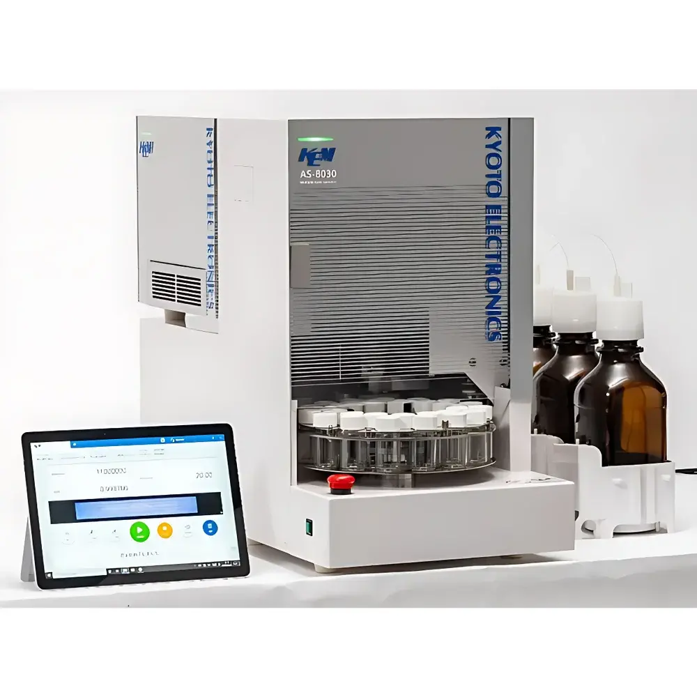 KEM AS-8030 Automated Multi-Sample Autosampler for Oscillating U-Tube Densimeters