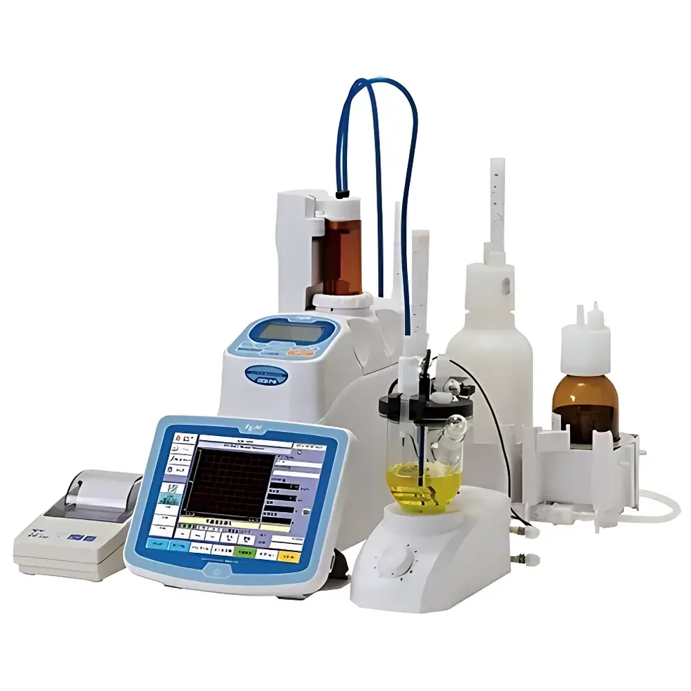 KEM MKH-710M Hybrid Volumetric-Coulometric Karl Fischer Moisture Titrator