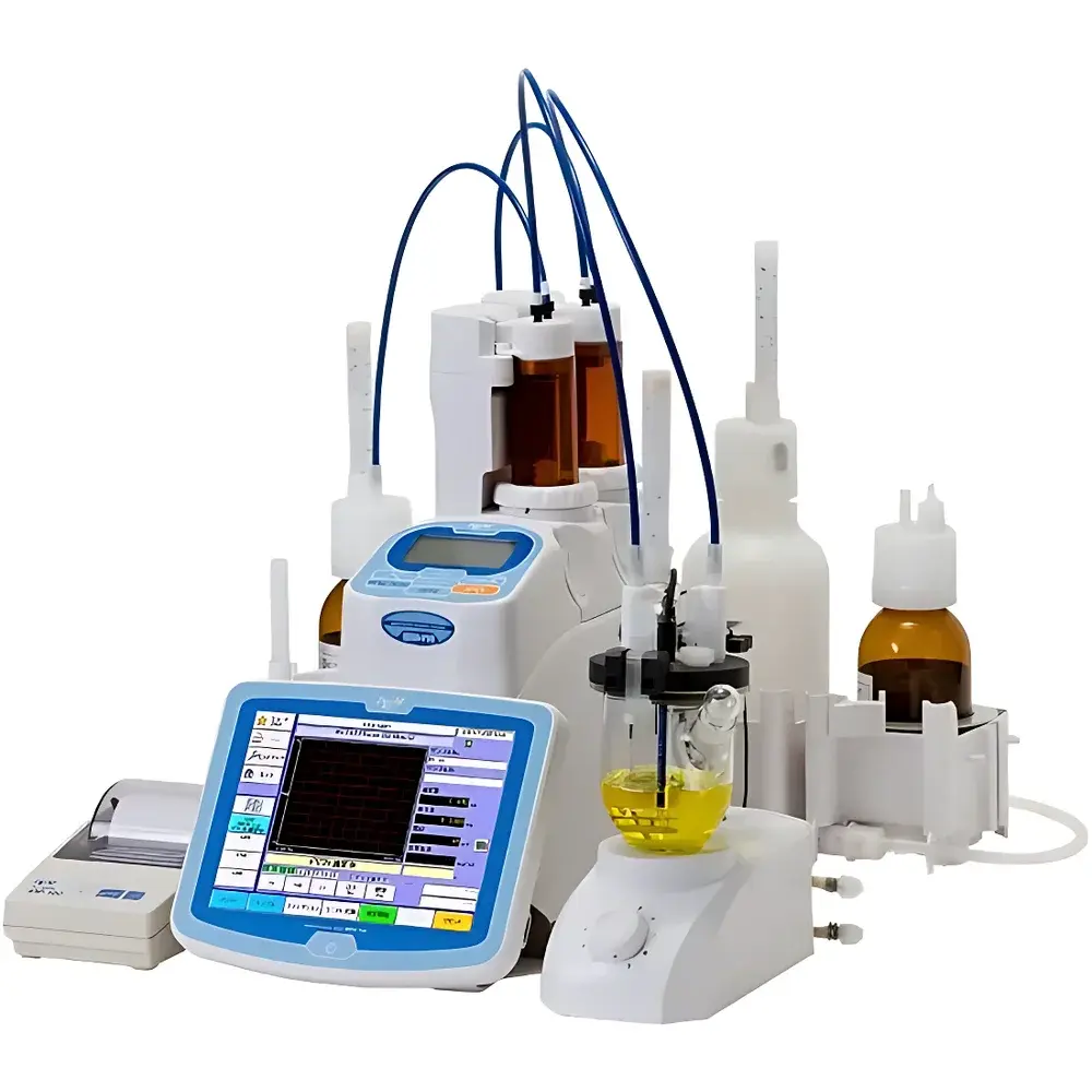 KEM MKH-710M Hybrid Volumetric-Coulometric Karl Fischer Moisture Titrator