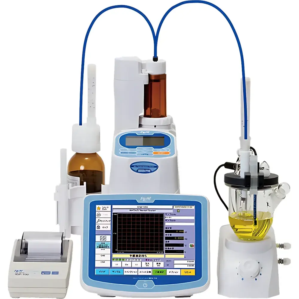 KEM MKH-710M Hybrid Volumetric-Coulometric Karl Fischer Moisture Titrator