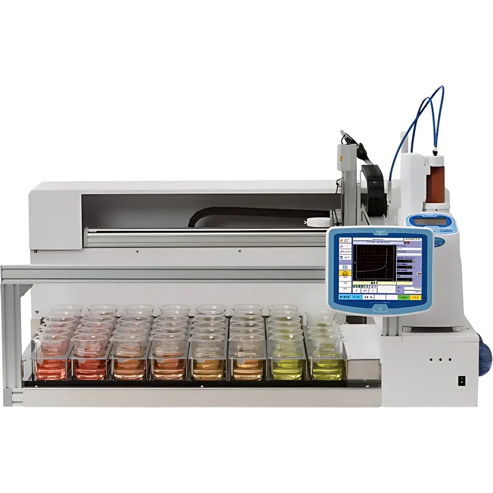 KEM CHA-740 / CHA-760 Automatic Potentiometric Titrator with Integrated Sample Changer