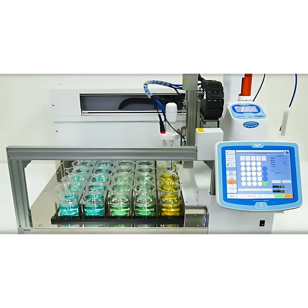 KEM CHA-740 / CHA-760 Automatic Potentiometric Titrator with Integrated Sample Changer