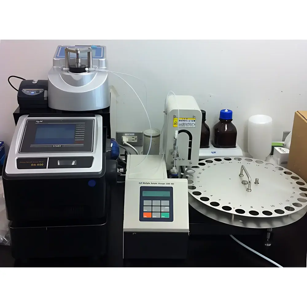 KEM DA-6XX + RA-6XX Integrated Automated Density and Refractometry System