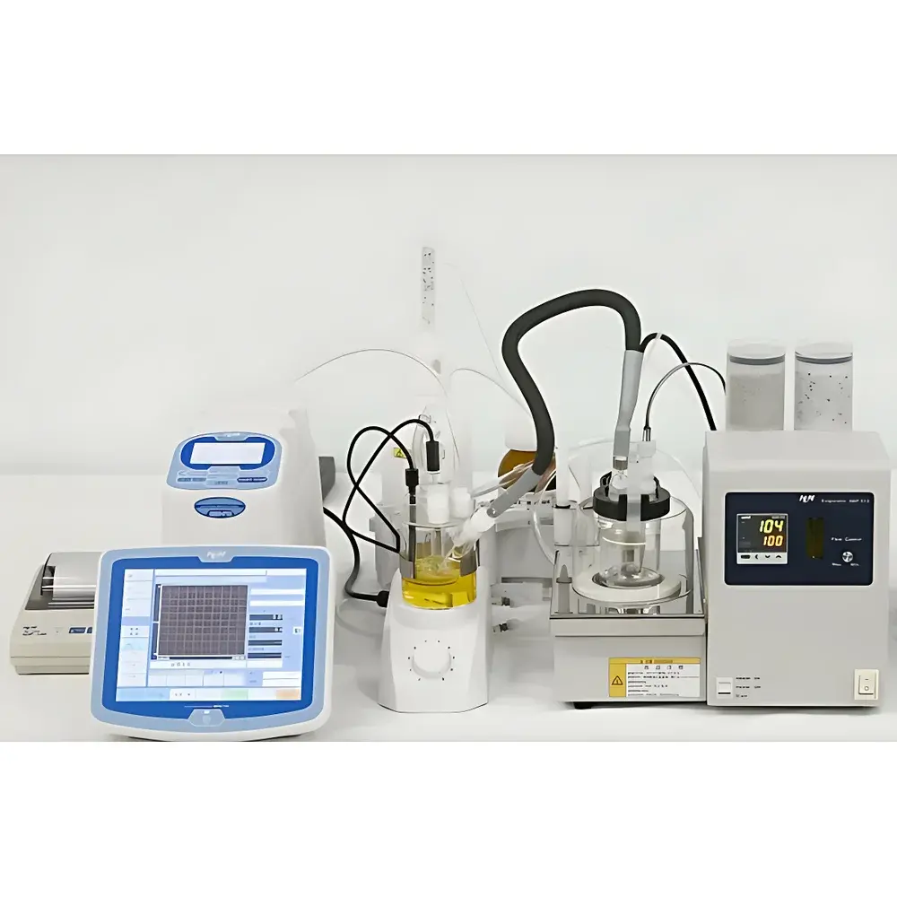 KEM MKC-710M/S/B + ADP-513 Coulometric Karl Fischer Titrator for Petroleum Products (ASTM D6304-25 Compliant)