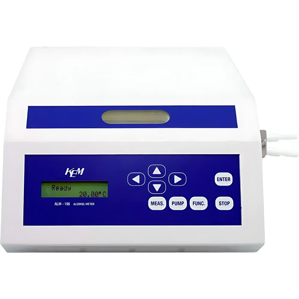 KEM ALM-155 High-Precision Digital Alcohol Meter (U-Tube Oscillating Density Method) Compliant with GB 5009.225-2023