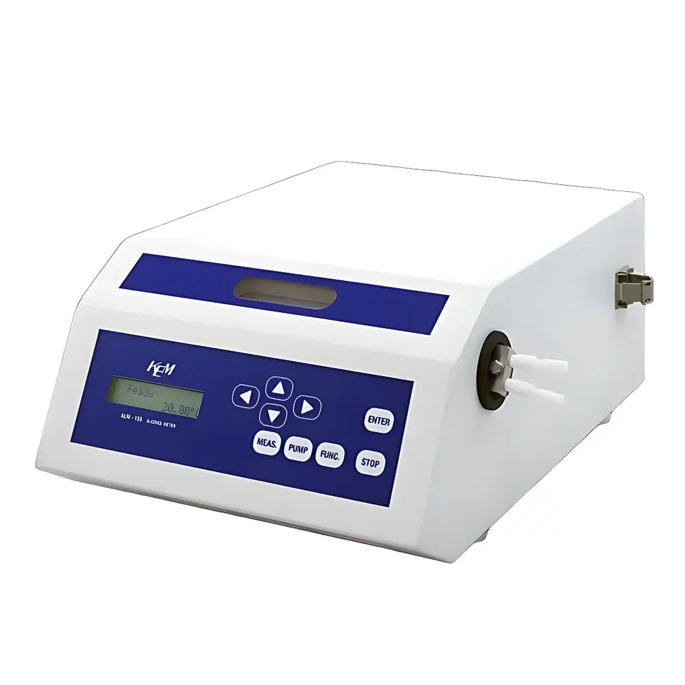 KEM ALM-155 High-Precision Digital Alcohol Meter (U-Tube Oscillating Density Method) Compliant with GB 5009.225-2023