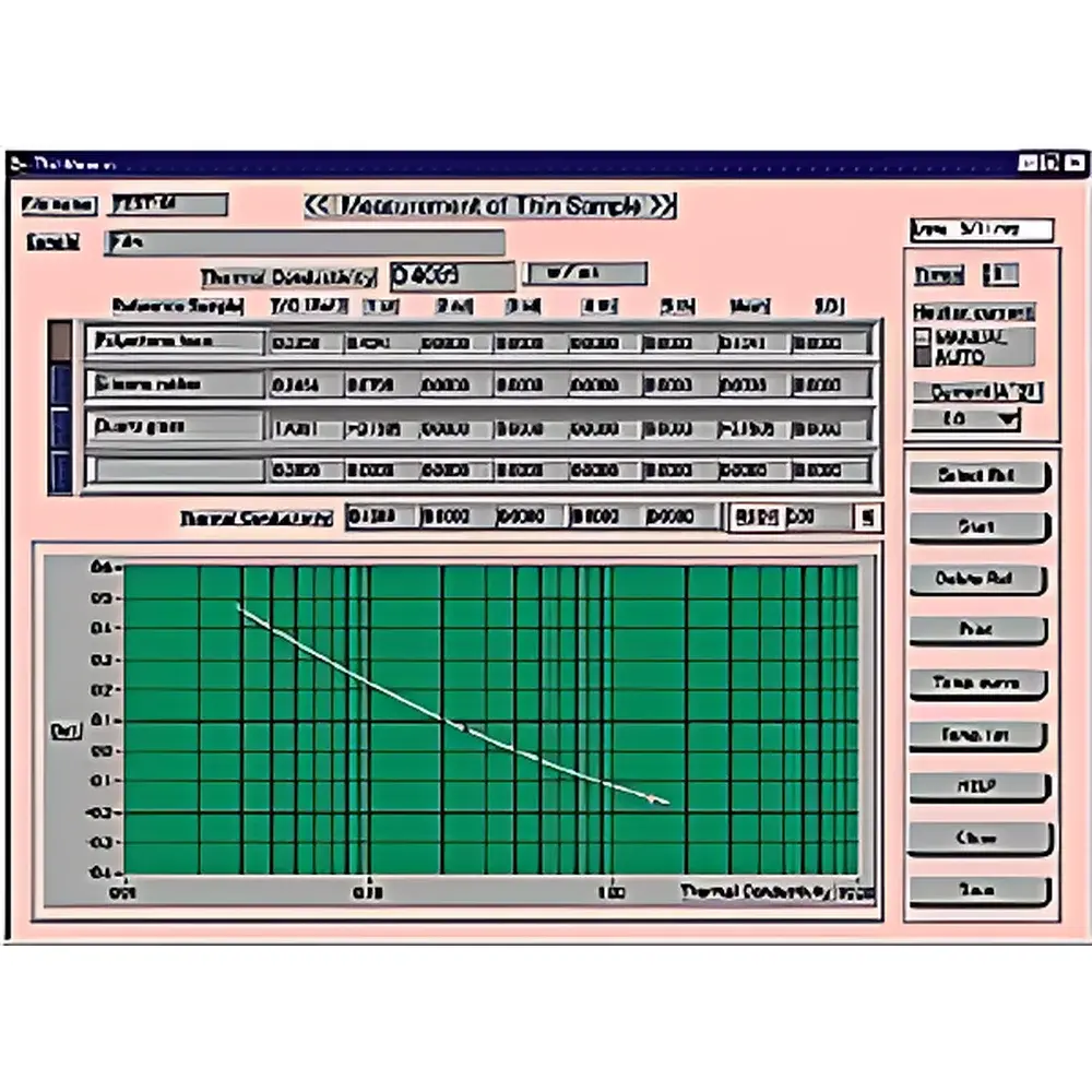 KEM SOFT-QTM Thin-Film Thermal Conductivity Measurement Software for QTM-500 Hot-Wire Analyzer