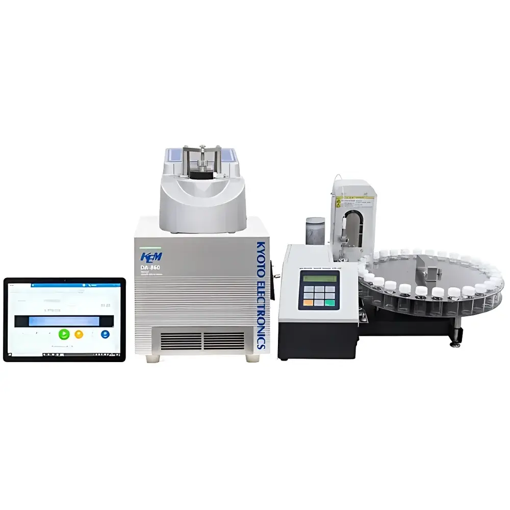 KEM DA-8 Series + RA-6 Series Benchtop Density and Refractometer