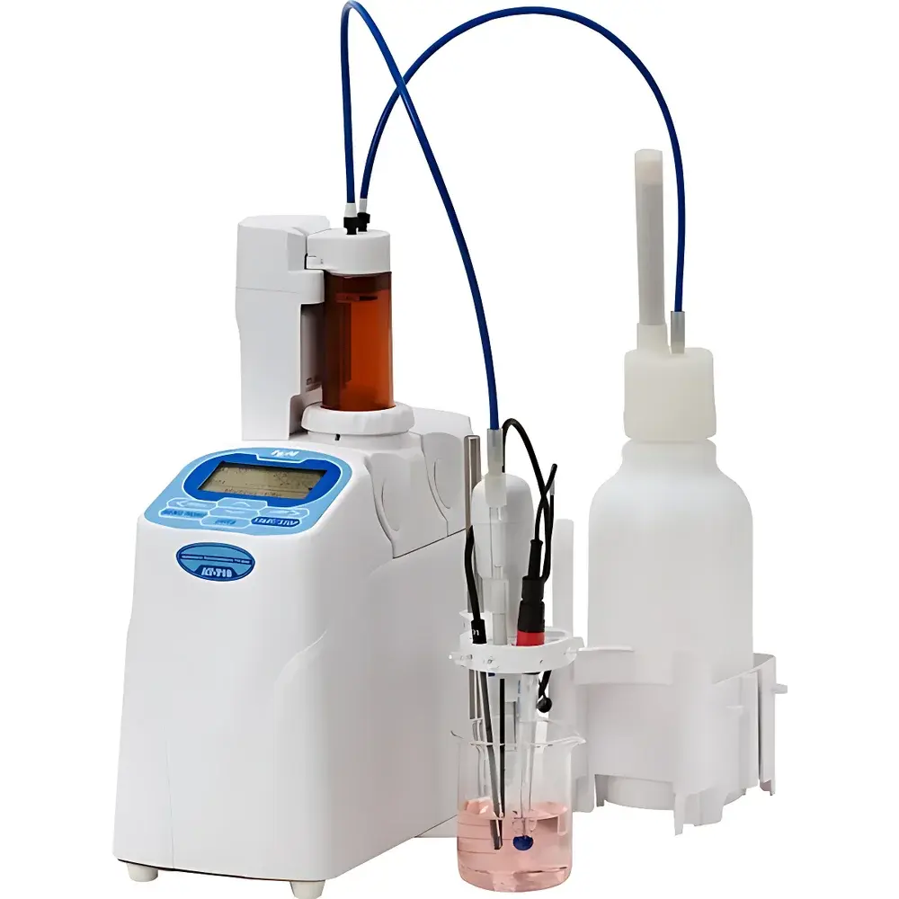 KEM AT-710 Automated Potentiometric Titrator for Food Acidity, Acid Value, Chloride, Peroxide Value, and Iodine Value Analysis