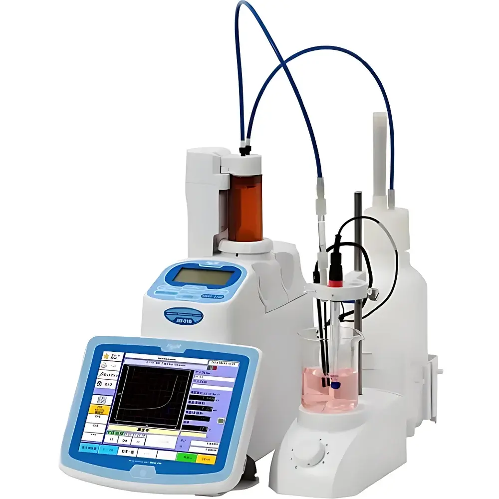 KEM AT-710 Automated Potentiometric Titrator for Food Acidity, Acid Value, Chloride, Peroxide Value, and Iodine Value Analysis