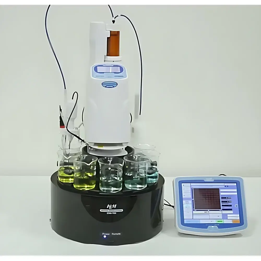 KEM AT-710 + CHA-700 Fully Automated Potentiometric Titration System