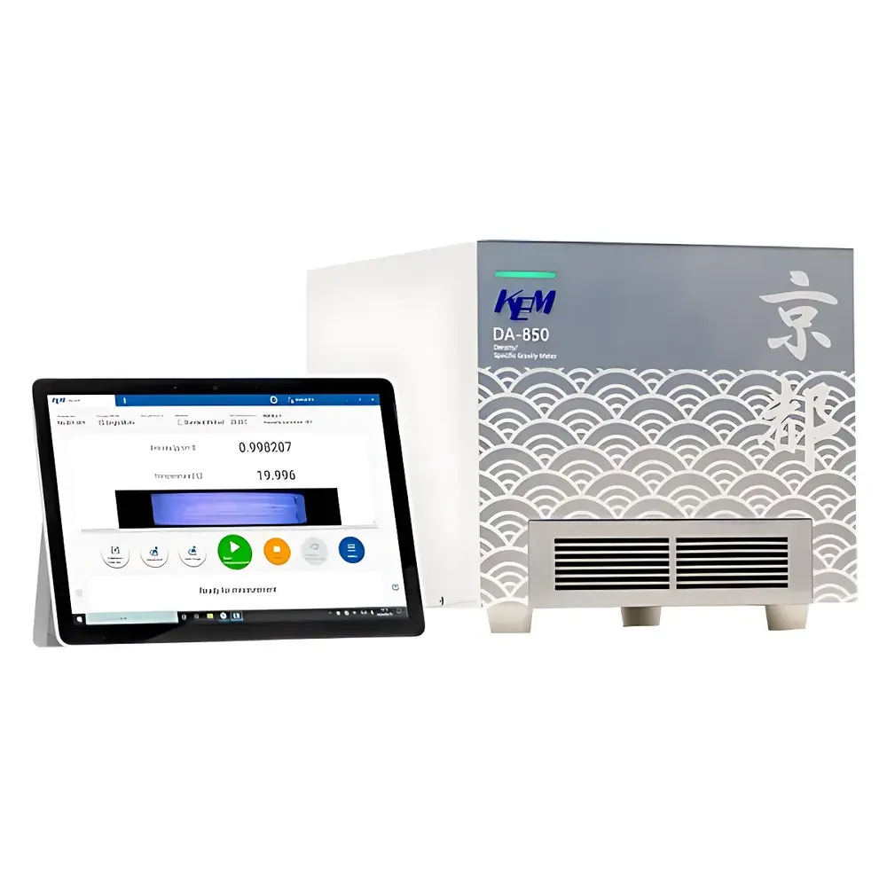 KEM DA-850 Benchtop Alcohol Meter (U-Tube Oscillating Density Meter Method)