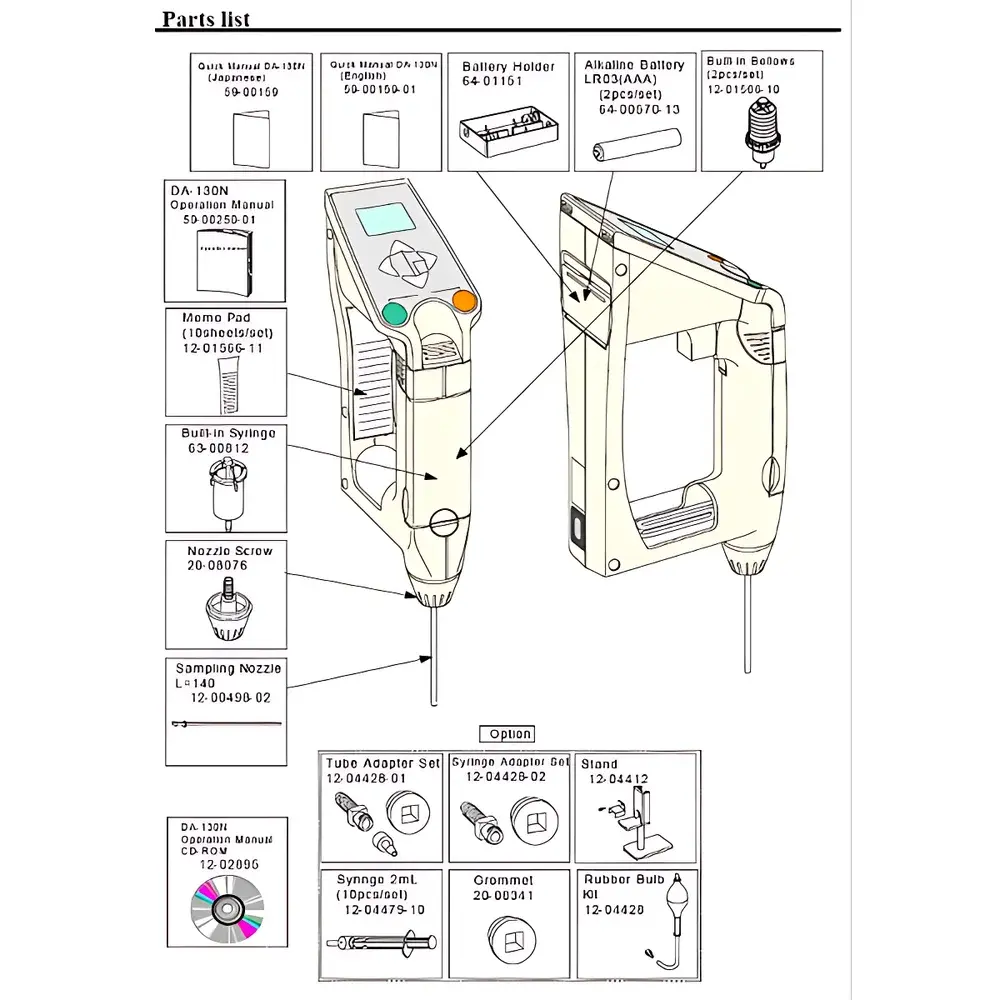 KEM DA-130N Portable Digital Density Meter for Petroleum Products (ASTM D7777 Compliant)
