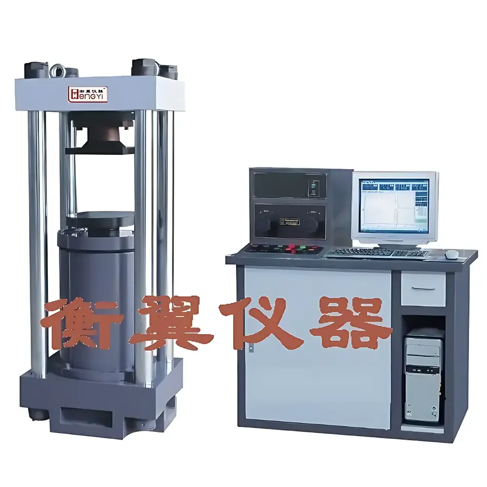 Hengyi HY(YE)-200008A Microcomputer-Controlled Electro-Hydraulic Compression Testing Machine