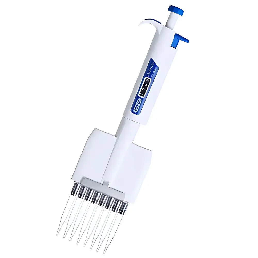 Adnios 8-Channel Pipette for Nucleic Acid Extraction, 100–1000 µL