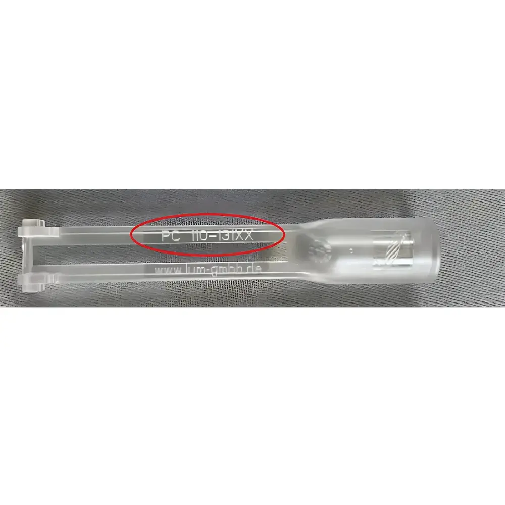 LUM Sample Tube for LUMiSizer and LUMiFuge Analyzers