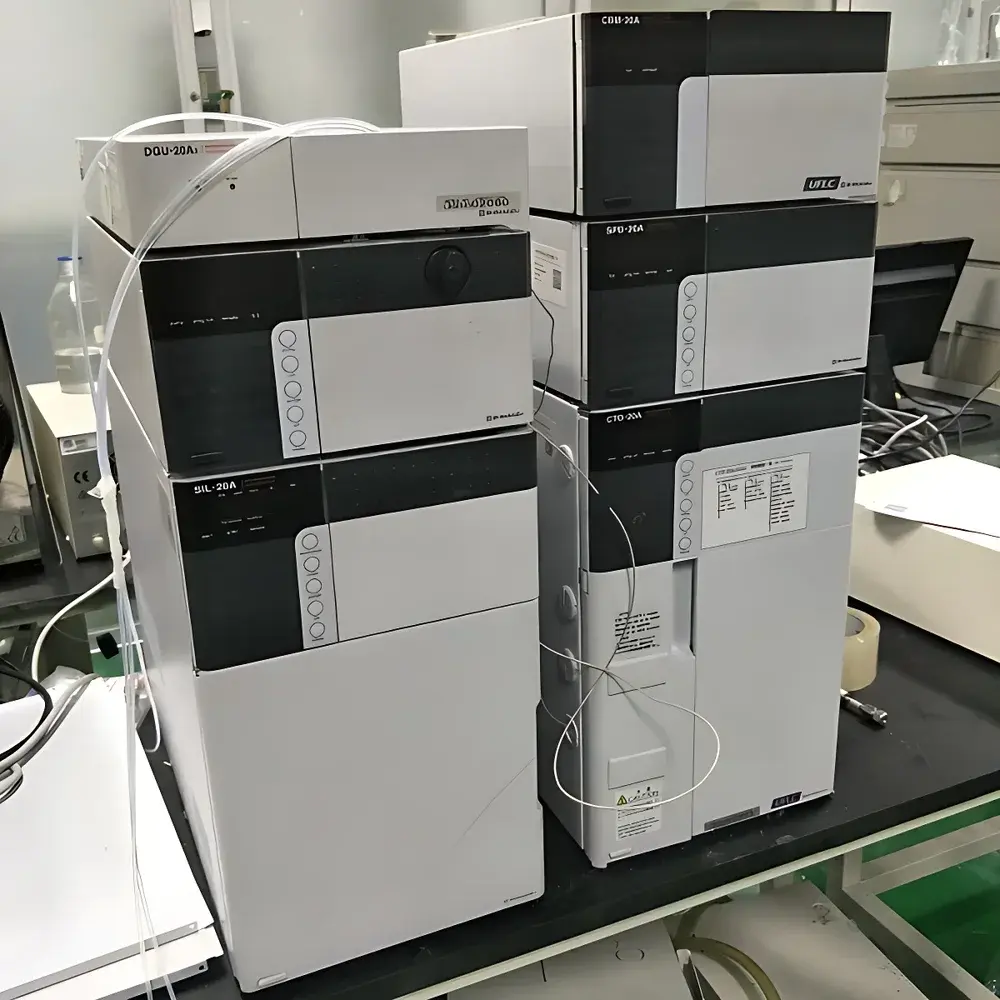 Shimadzu LC-20A Used High-Performance Liquid Chromatograph for Aflatoxin Analysis in Edible Oils