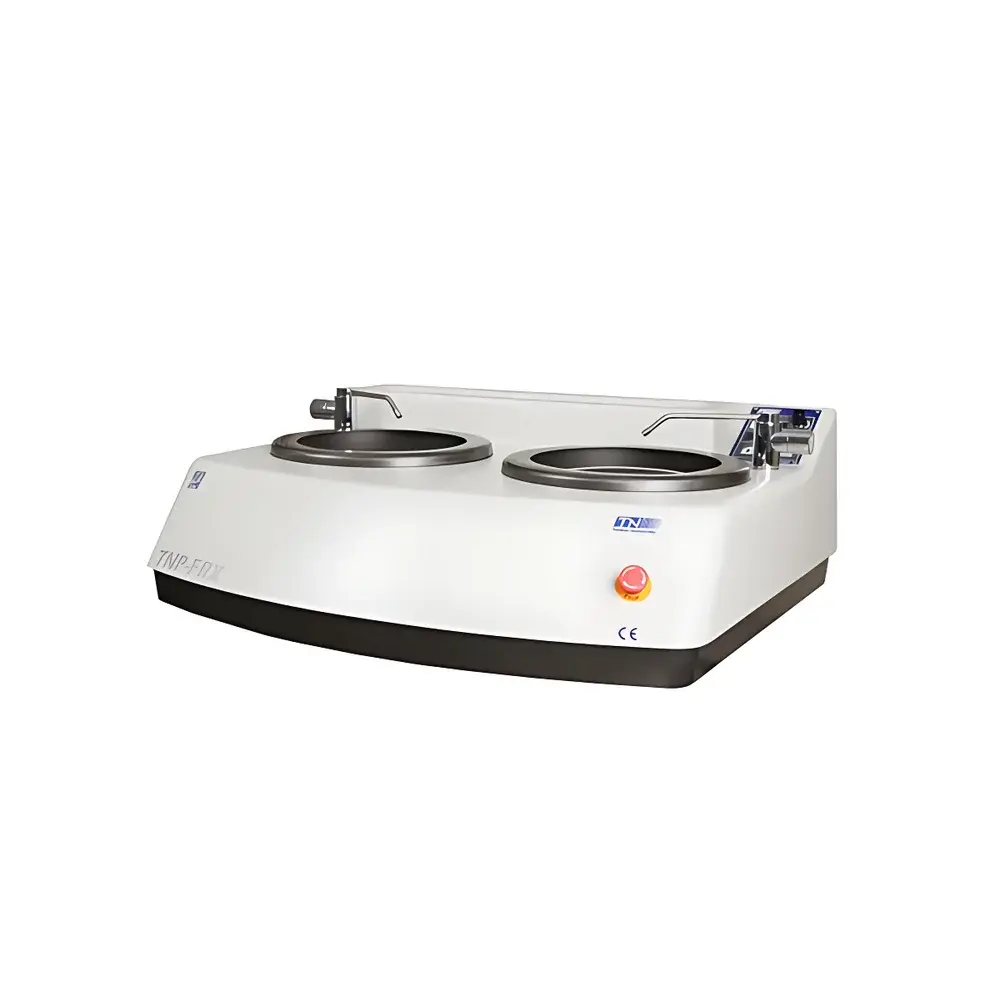 TN Testing TNP-2025FRX Manual Dual-Disc Metallographic Grinding and Polishing Machine