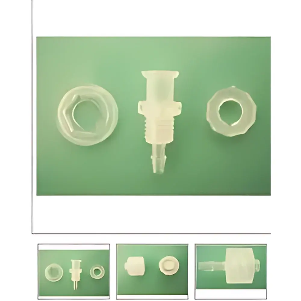 Precision Polypropylene and ABS Clinical Fluid Pathway Connectors – L, T, Y, Straight, Reducing, Panel-Mount & Luer-Compatible Fittings