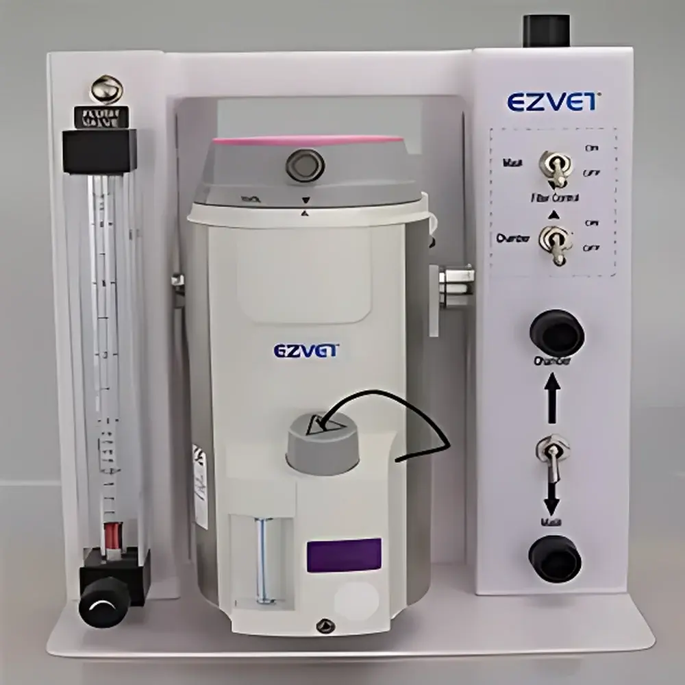 EZ Vet F500 Small Animal Anesthesia Machine
