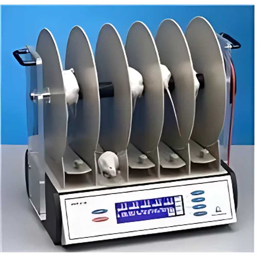 Rotarod Fatigue Testing System for Rodents