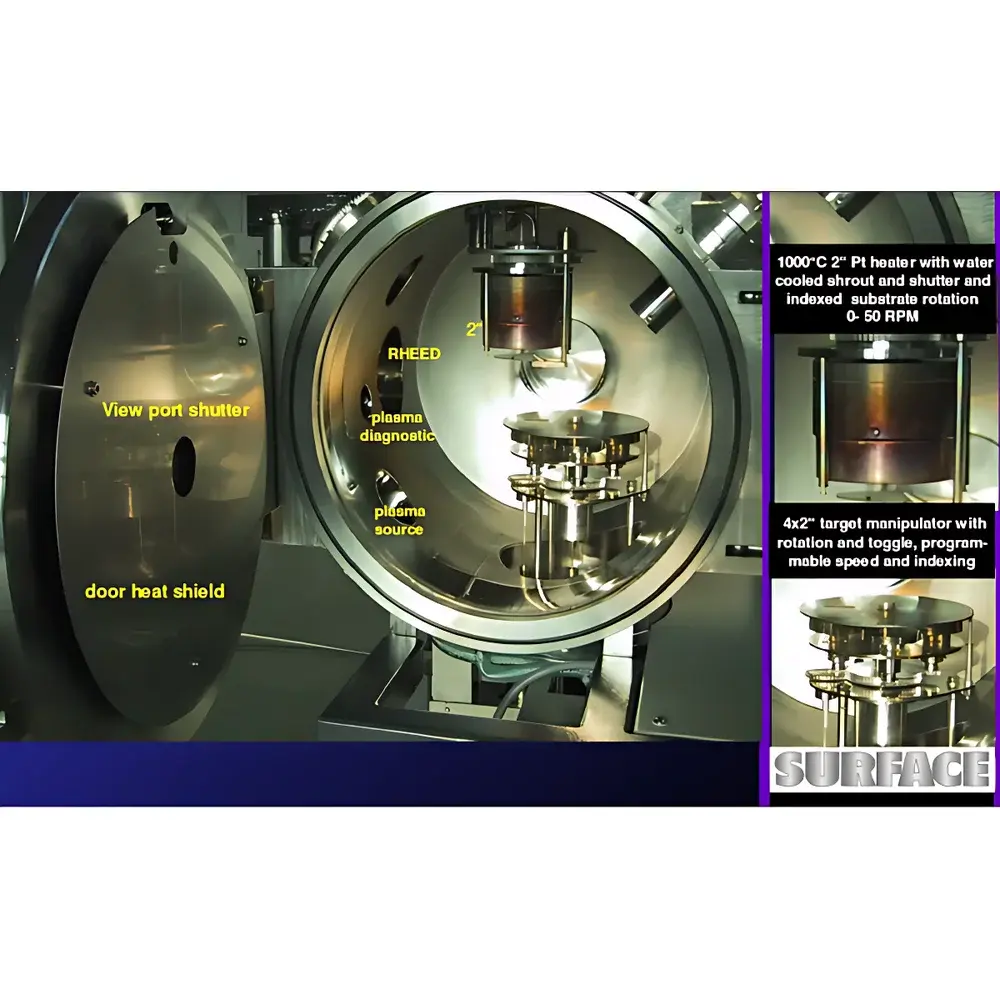 SURFACE PLD-Workstation Ultra-High Vacuum Pulsed Laser Deposition System