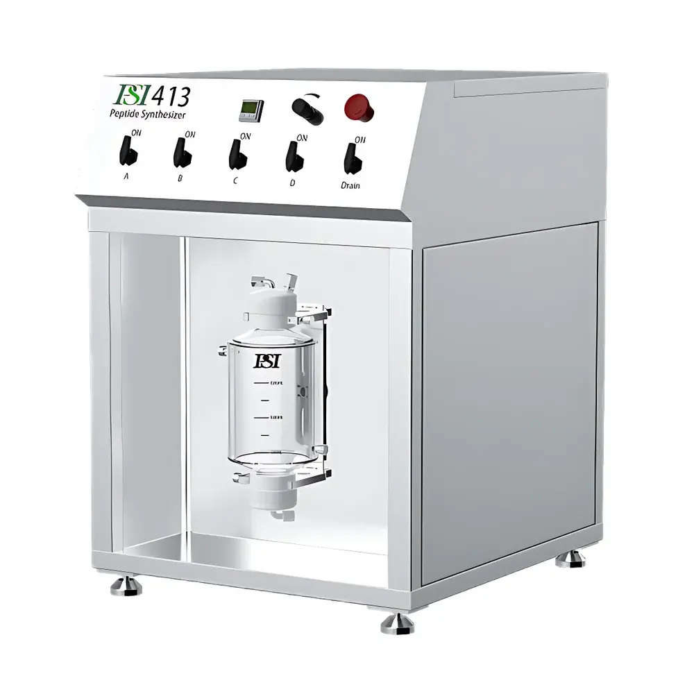 PSI DL-PSI413 Semi-Automatic Pilot-Scale Peptide Synthesizer (Single or Dual Channel)