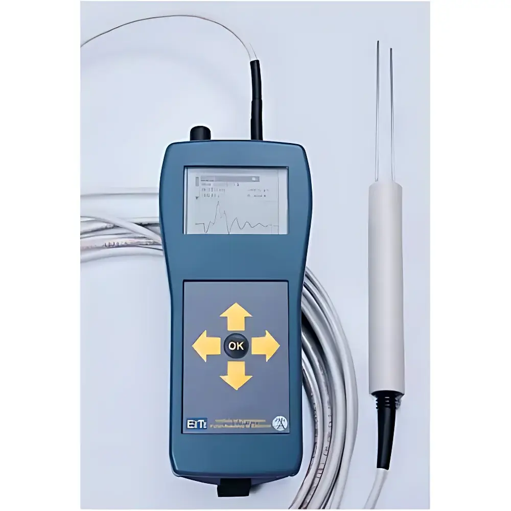 EasyTest FOM/mts Portable Soil Moisture, Temperature and Salinity Meter (TDR-Based)