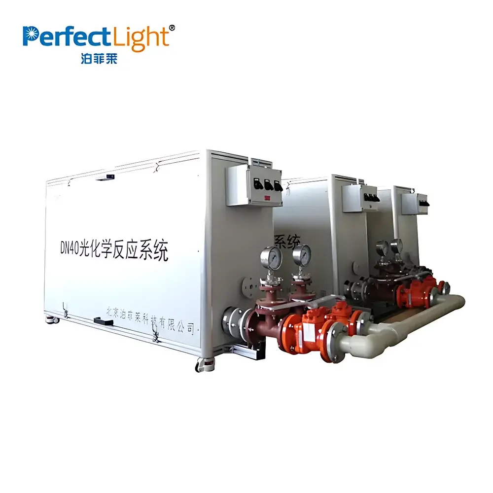 DN40 Photocatalytic Flow Reactor System by PerfectLight