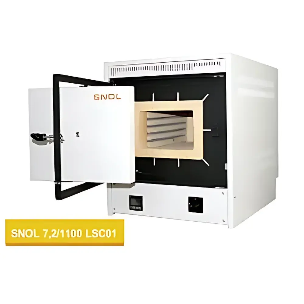 SNOL Ceramic-Bodied Box Furnace (900–1300 °C)