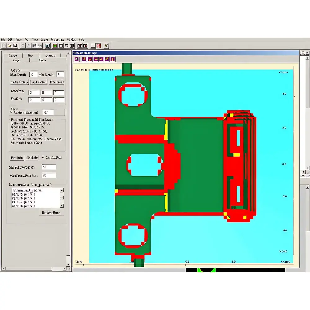 XRSIM (v3) X-ray Radiographic Simulation Software by Iowa State University NDE Center