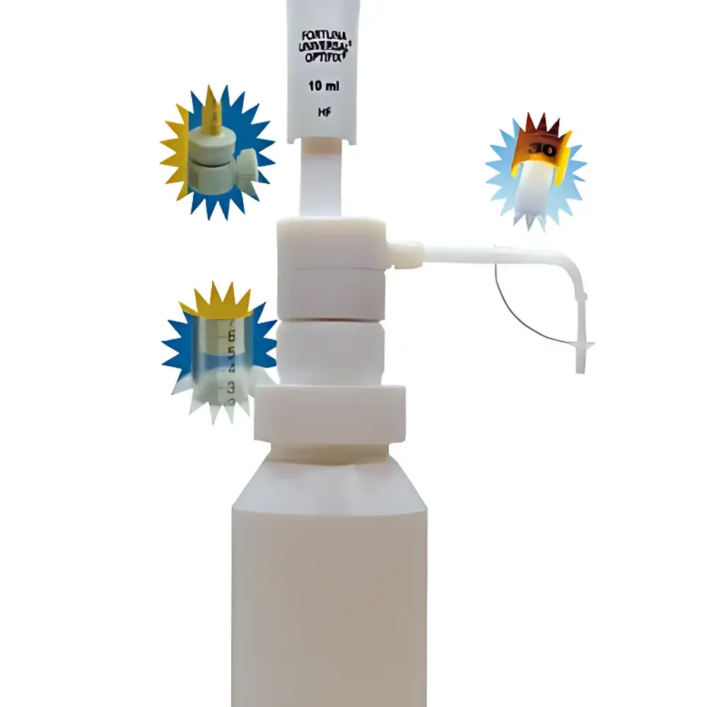 FORTUNA UNIVERSAL® OPTIFIX® HF Bottle Top Dispenser