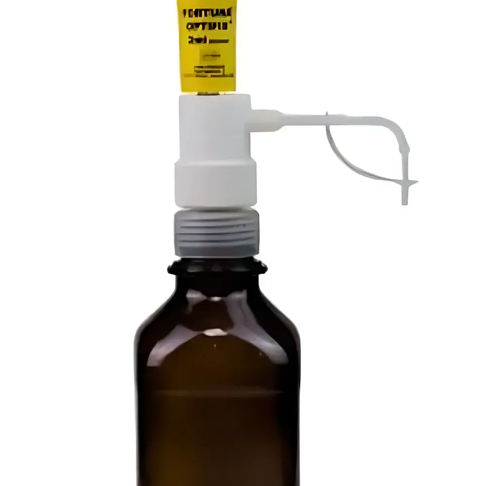 FORTUNA OPTIFIX® SOLVENT Bottle Top Dispenser, 10–50 mL