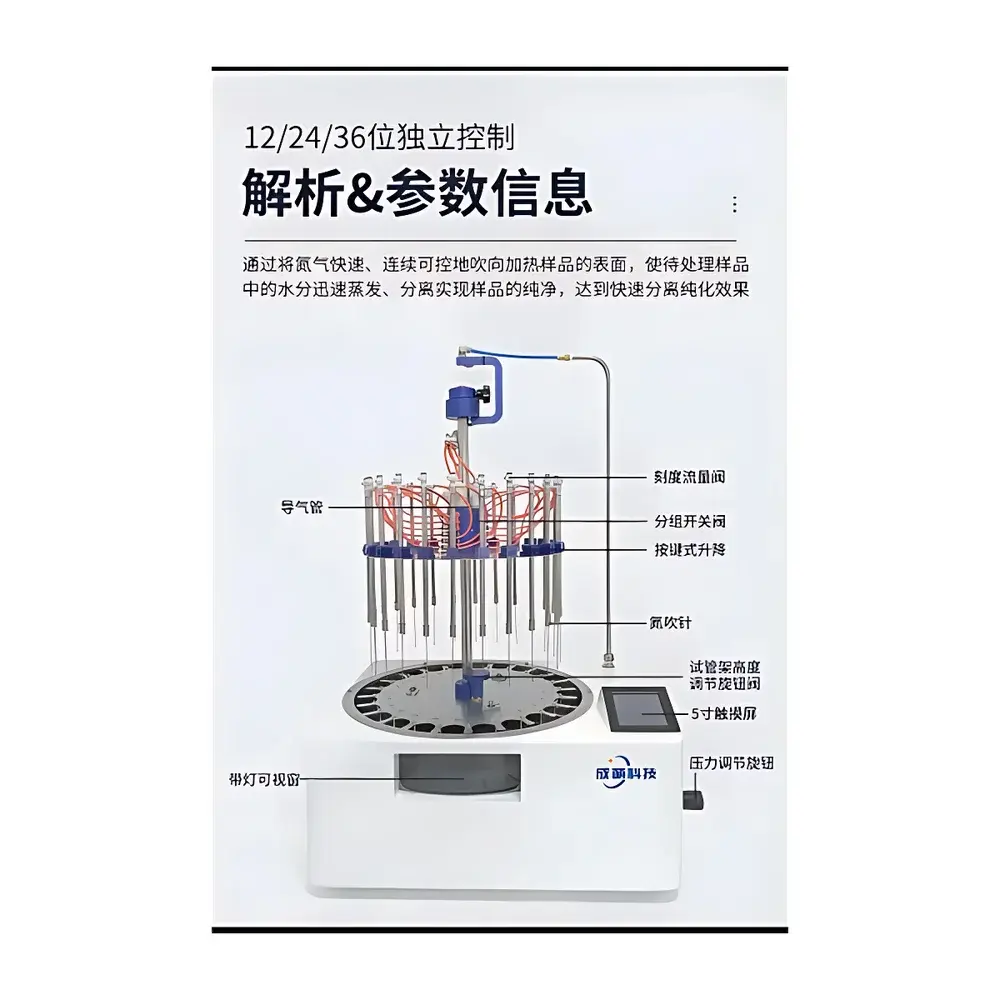 Chengmeng CMDS-36 Intelligent Water Bath Nitrogen Evaporator