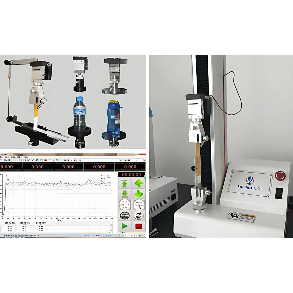YL-1102 Yuelian Plastic Bottle Top Load Tester