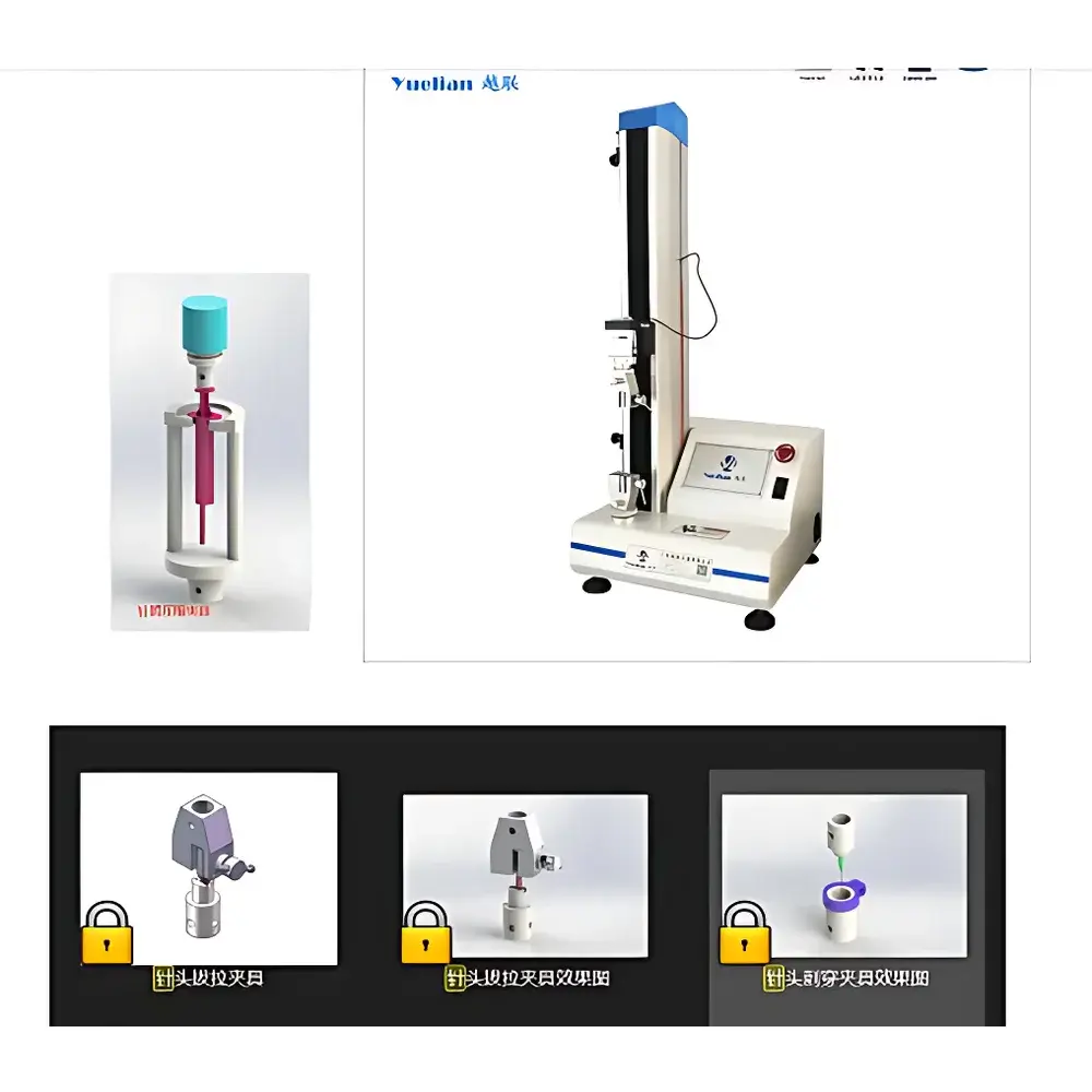 PW-90 Syringe Plunger Force and Needle Penetration Tester