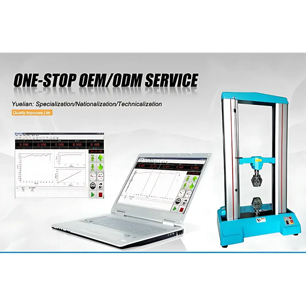 Yuelian YL-D2 Electronic Tensile Testing Machine for Metal Jewelry Alloys per GB/T 35777-2017