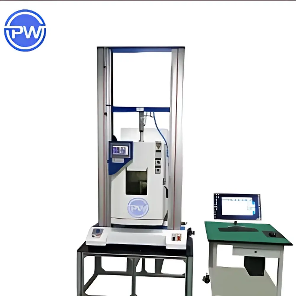 Yuelian PW-YT2-128 Environmental Universal Testing Machine with Integrated -40°C to +150°C Climate Chamber