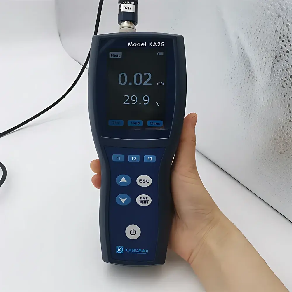 Kanomax KA25 Hot-Wire Anemometer with Air Flow Calculation