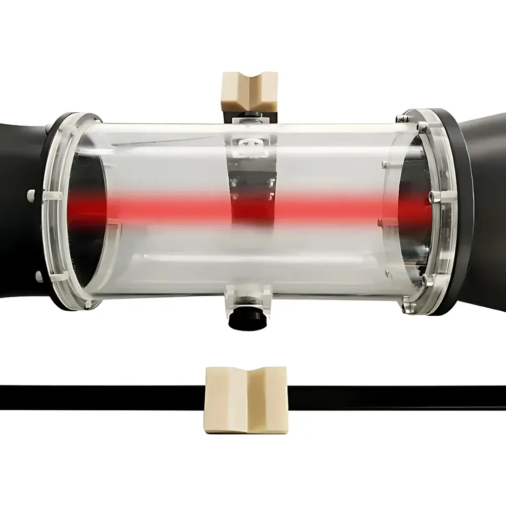 GTI X5605 Compact DC Suction-Type Experimental Wind Tunnel with Integrated Honeycomb Flow Straightener