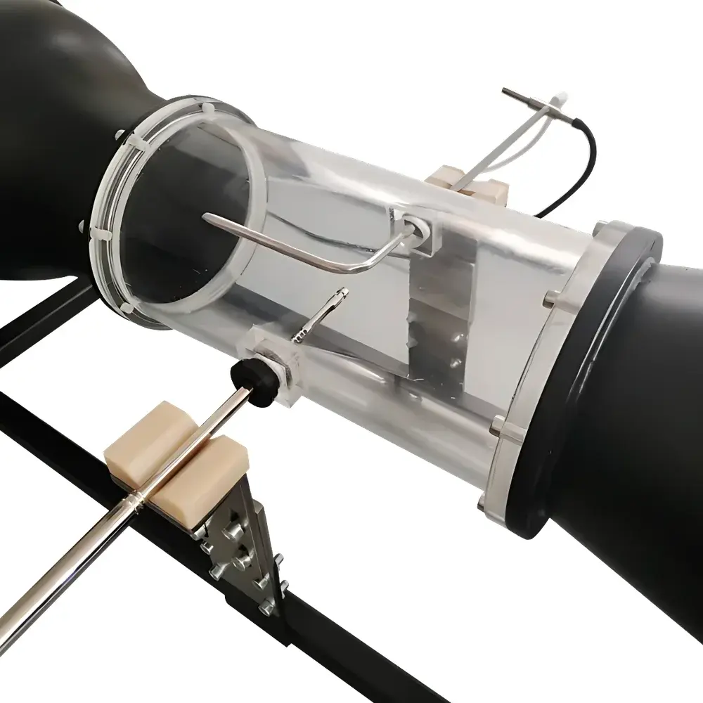 GTI X5605 Compact DC Suction-Type Experimental Wind Tunnel with Integrated Honeycomb Flow Straightener