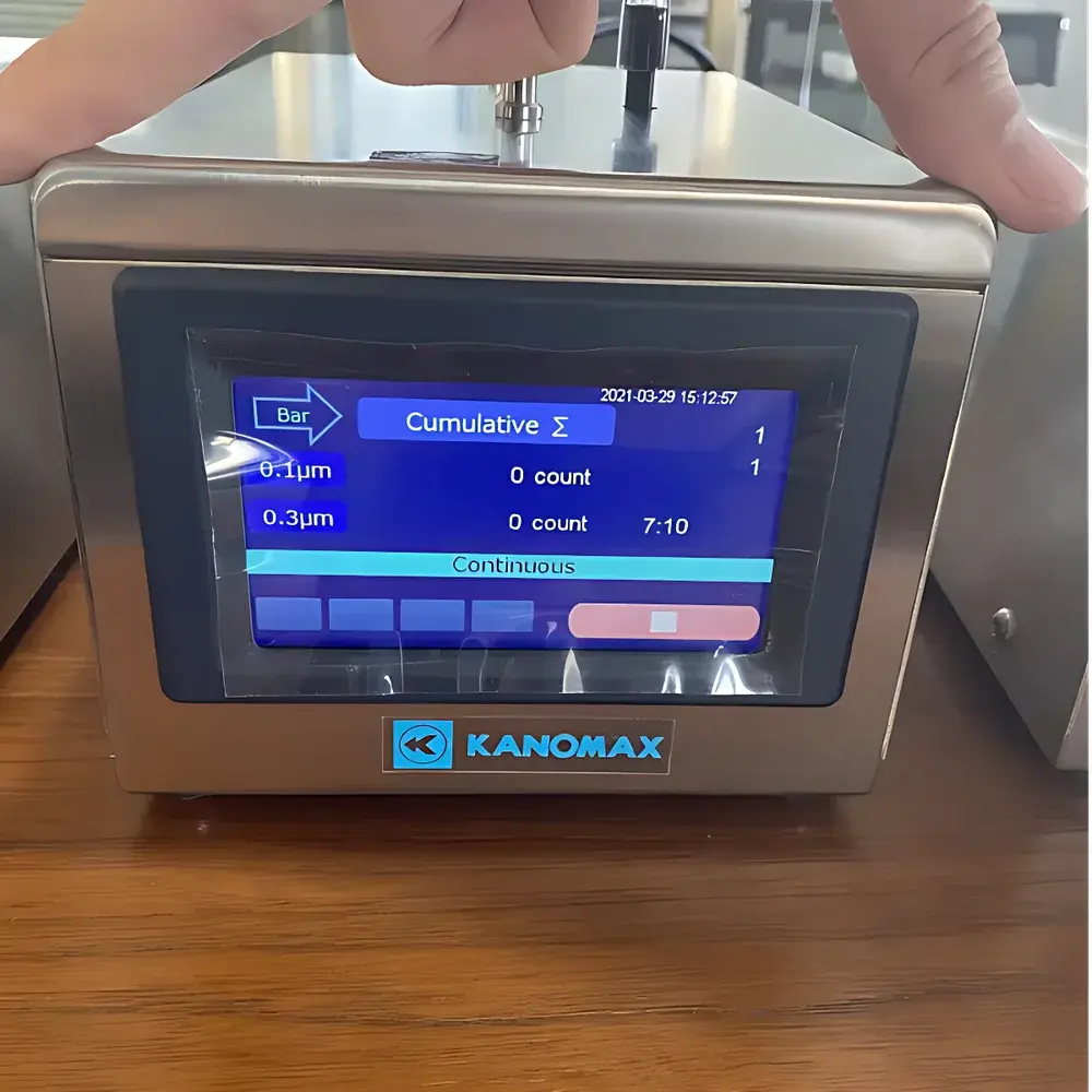 Kanomax 3950-00 Ultra-Sensitive Laser Particle Counter for Semiconductor Cleanroom Monitoring