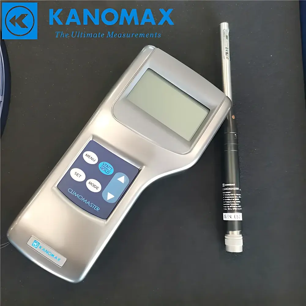 KANOMAX Anemometer Air Flow Meter – Model 6162 (Thermal Anemometer with Multi-Parameter Environmental Monitoring Capability)