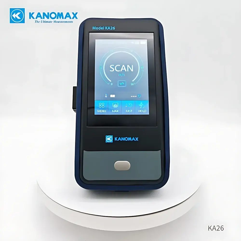 KANOMAX KA26 Thermal Anemometer for Cleanroom Environmental Monitoring in Pharmaceutical and Electronics Industries
