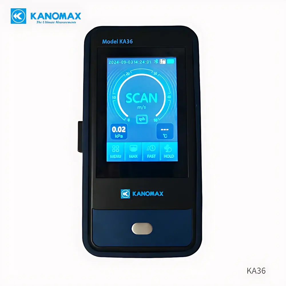 KANOMAX KA26 Thermal Anemometer for Cleanroom Environmental Monitoring in Pharmaceutical and Electronics Industries