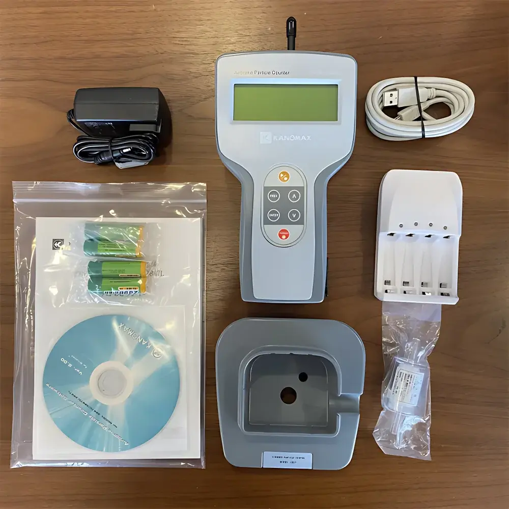 Kanomax 3887C Handheld Airborne Particle Counter for Pharmaceutical Cleanroom Monitoring