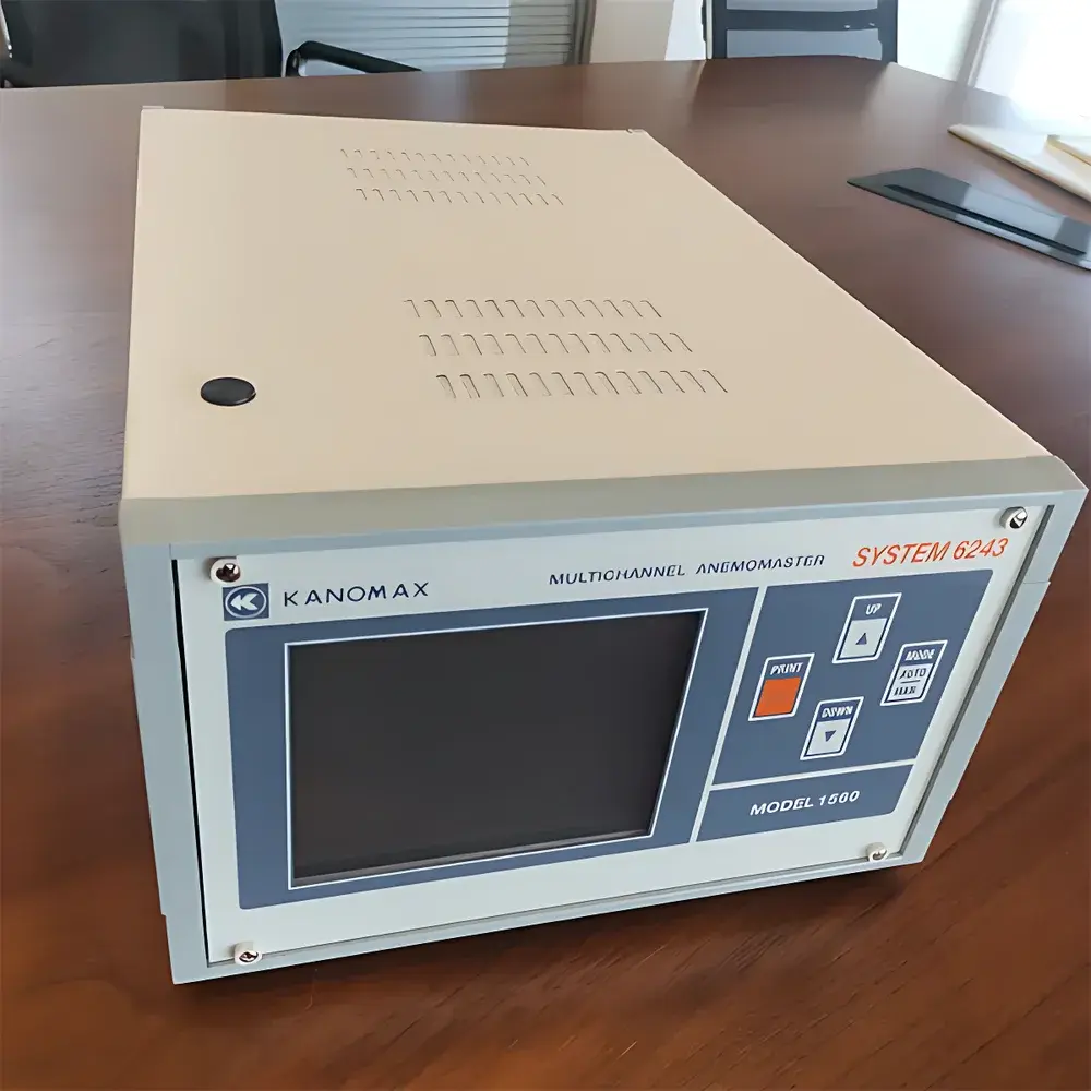 Kanomax 6242/6243 Multi-Point Environmental Monitoring System for Semiconductor Cleanroom Airflow Management
